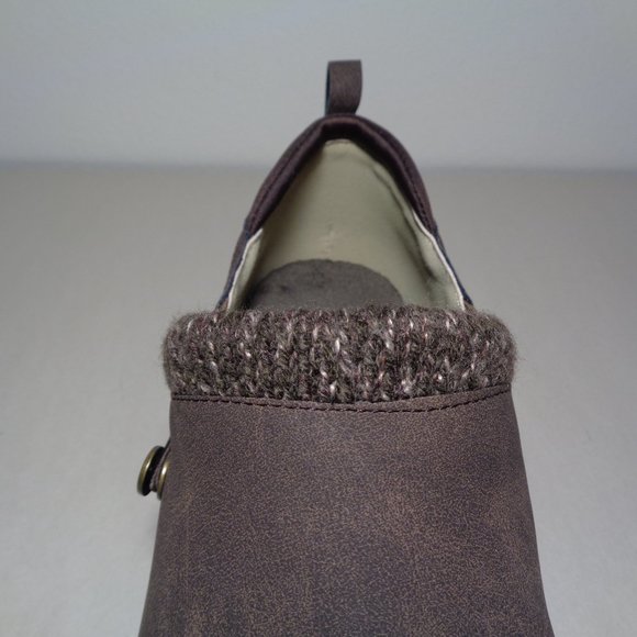 JSport by Jambu Size 10 M ALICE Dark Brown Slip On Loafers New Women's Shoes - Picture 8 of 16